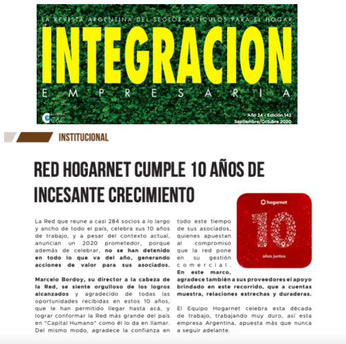 Nota Prensa Integración Empresaria