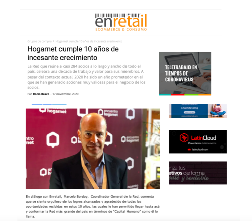 NOTA DE PRENSA ENRETAIL